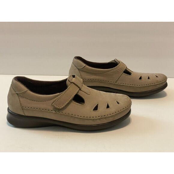 SAS Women's Roamer TriPad Comfort Mary Jane Style Tan Leather Size 6.5 N - Picture 3 of 8